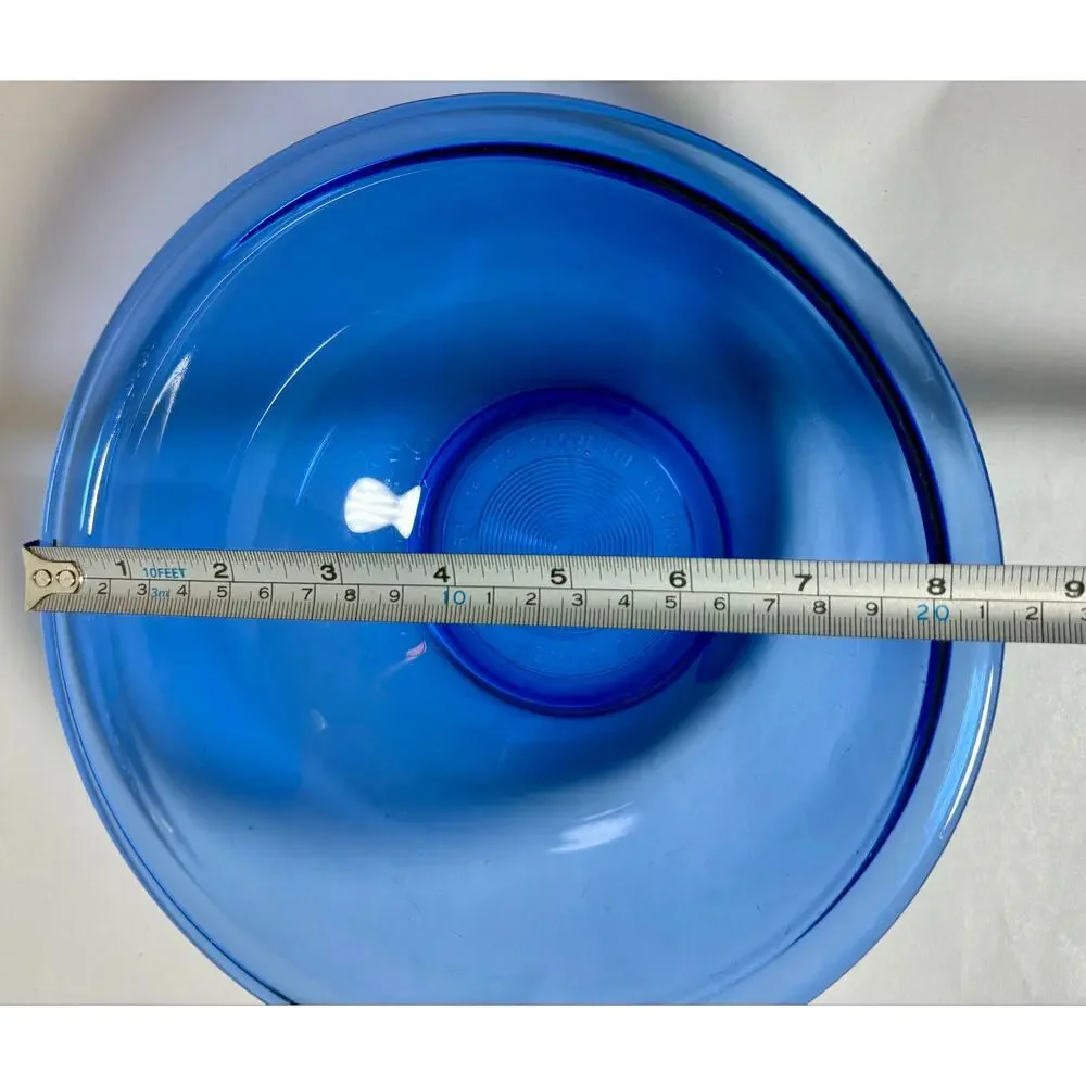Vintage Pyrex Cobalt Blue Mixing Bowl 323 1.5L